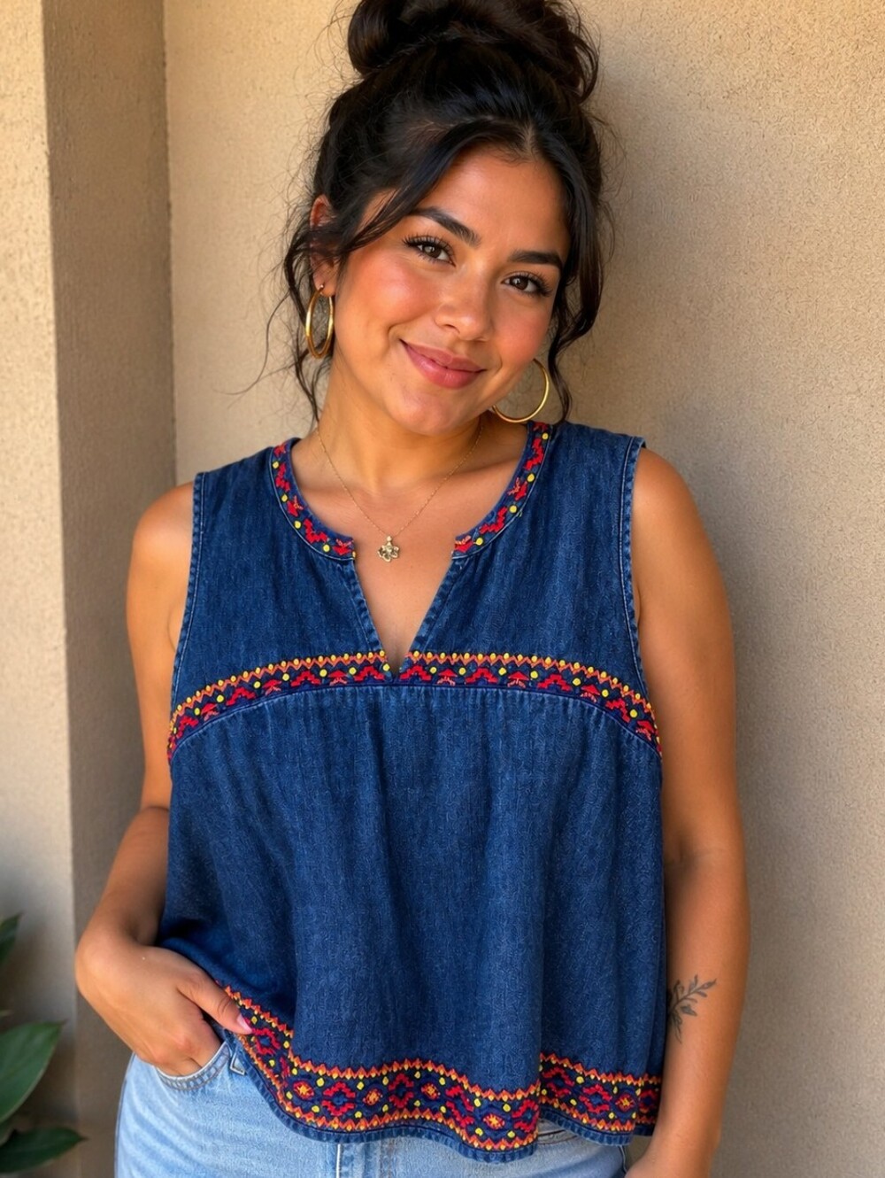 GAP Denim-Style Shirt